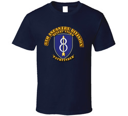 8th Infantry Div - Desert Storm - Pathfinder T Shirt 22874333