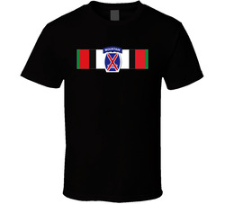 Afghanistan Service Ribbon - 10th Mtn Division T Shirt 24808700