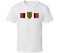 Afghanistan Service Ribbon - 1st Infantry Division T Shirt 24808753