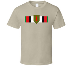 Afghanistan Service Ribbon - 1st Infantry Division T Shirt 24808764