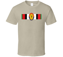 Afghanistan Service Ribbon - 3rd BCT, 1st Infantry Division T Shirt 24808795