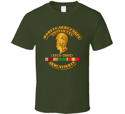 Womens Army Corps Vietnam Era - w GCMDL-NDSM - WAC - 1975-2002 T Shirt 25002905
