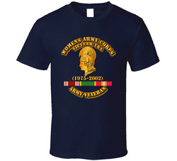 Womens Army Corps Vietnam Era - w GCMDL-NDSM - WAC - 1975-2002 T Shirt 25002907