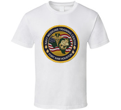 Navy-Medical-Crest Fory Sam Houston - T shirt 25238863