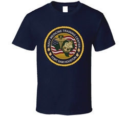 Navy-Medical-Crest Fory Sam Houston - T shirt 25238865