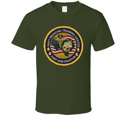 Navy-Medical-Crest Fory Sam Houston - t shirt 25238867