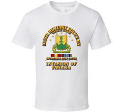 Just Cause - 519th Military Police Bn w Svc Ribbons T Shirt 25298685