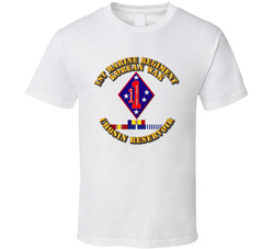 1st Marine Regt - Korea - Chosin w SVC Ribbons T Shirt 25326803