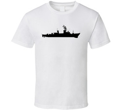Barry (DD-933) - Ship - Silhouette T Shirt 25342733
