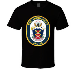 USS - Anchorage - LPD 23 T Shirt 25342746