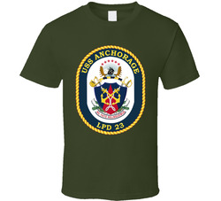 USS - Anchorage - LPD 23 T Shirt 25342752