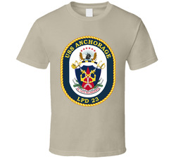 USS - Anchorage - LPD 23 T Shirt 25342828