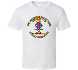 1st Bn 1st Marines - Korea - Chosin w SVC Ribbons T Shirt 25356402