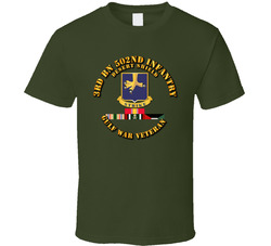 3rd Bn 502nd Infantry - Desert Shield w Svc T Shirt 25408544