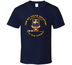 3rd Bn 502nd Infantry - Desert Shield w Svc T Shirt 25408546