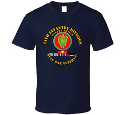 24th Infantry Division - Desert Shield w Svc T Shirt 25410487