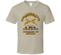 Just Cause - 988th Military Police Co w Svc Ribbons T Shirt 25860008