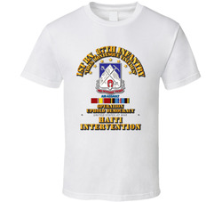 Uphold Demo - 1st Bn 87th Infantry w Svc Ribbons T Shirt 25860018