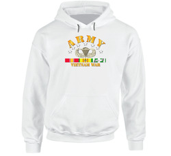 Army - Vietnam War w SVC Ribbons w Abn Hoodie 25978467