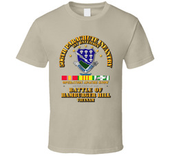 Hamburger Hill - 1st Bn 506th PIR w Svc Ribbons T Shirt 26054101