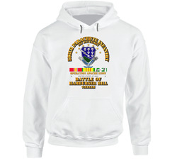 Hamburger Hill - 1st Bn 506th PIR w Svc Ribbons Hoodie 26054104