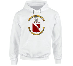 809th Engineer Bn - Coat of Arms w Motto Hoodie 26800741