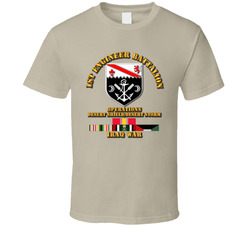1st Engineer Bn w DS DS Svc Ribbons T Shirt 27081120