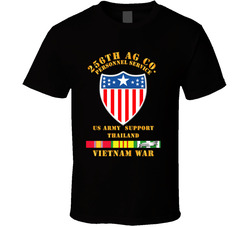 256th AG Co w VN Svc Ribbons T Shirt 27087710