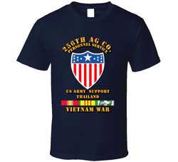256th AG Co w VN Svc Ribbons T Shirt 27087769