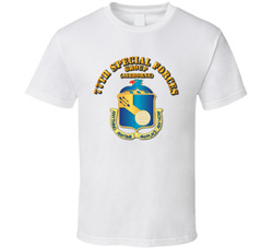 77th Special Forces - DUI T Shirt 27124016