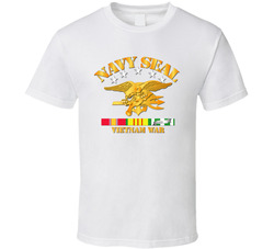 NAVY SEALS w VN SVC Ribbons T Shirt 27193166