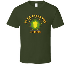 87th Infantry Division - Golden Acorn T Shirt 27490287