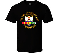 1st Battalion, 22nd Infantry (Infantry With Svc Ribbon T Shirt 30766603