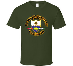 1st Battalion, 22nd Infantry (Infantry With Svc Ribbon T Shirt 30766605