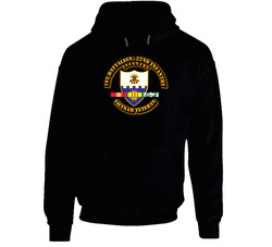 1st Battalion, 22nd Infantry (Infantry With Svc Ribbon Hoodie 30766608