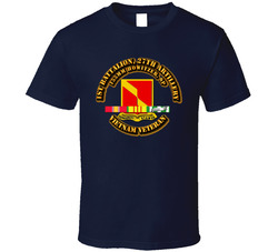 1st Battalion, 27th Artillery (155 Mm Howitzer, Sp) With Svc Ribbon T Shirt 30766657