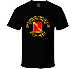 1st Battalion, 27th Artillery (155 Mm Howitzer, Sp) Without Svc Ribbon T Shirt 30766668