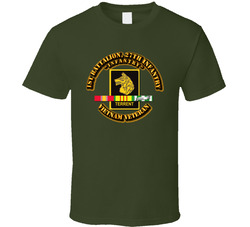 1st Battalion,27th Infantry With Svc Ribbons T Shirt 30766713