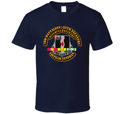 3rd Battalion, 60th Infantry (Riverine Infantry) With Svc Ribbon T Shirt 30812220