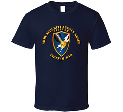 Army Security Agency Group Vn War W Txt T Shirt 30900792