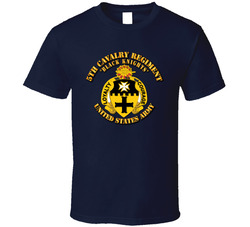 Army - 5th Cavalry Regiment - Black Knights T Shirt 30931035