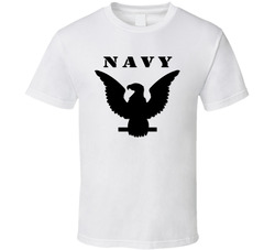 Navy - Crow Blk With Txt T Shirt 31463850