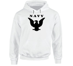 Navy - Crow Blk With Txt Hoodie 31463934