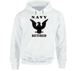 Navy - Crow - Retired Blk With Txt Hoodie 31464271