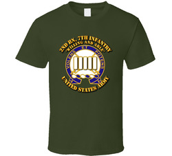 Army - 2nd Bn, 7th Infantry - Willing And Able T-shirt 31770118
