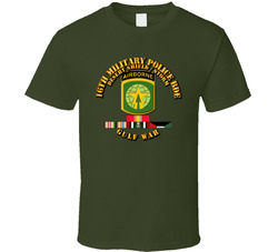 Army - 16th Military Police Bde - Desert Storm - Shield w Svc T Shirt 33072461