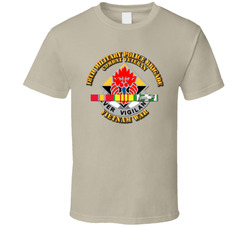 Army - 18th MP Bde - DUI - VN War w SVC Ribbons T-Shirt 33073680