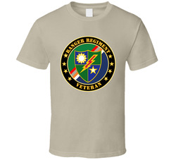 Army - Ranger Regiment Veteran - Dui T Shirt 33099903