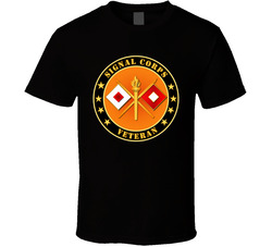 Army - Signal Corps Veteran T Shirt 33151117