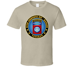 Army - 82nd Airborne Div - Ranger Veteran T-shirt 33152349